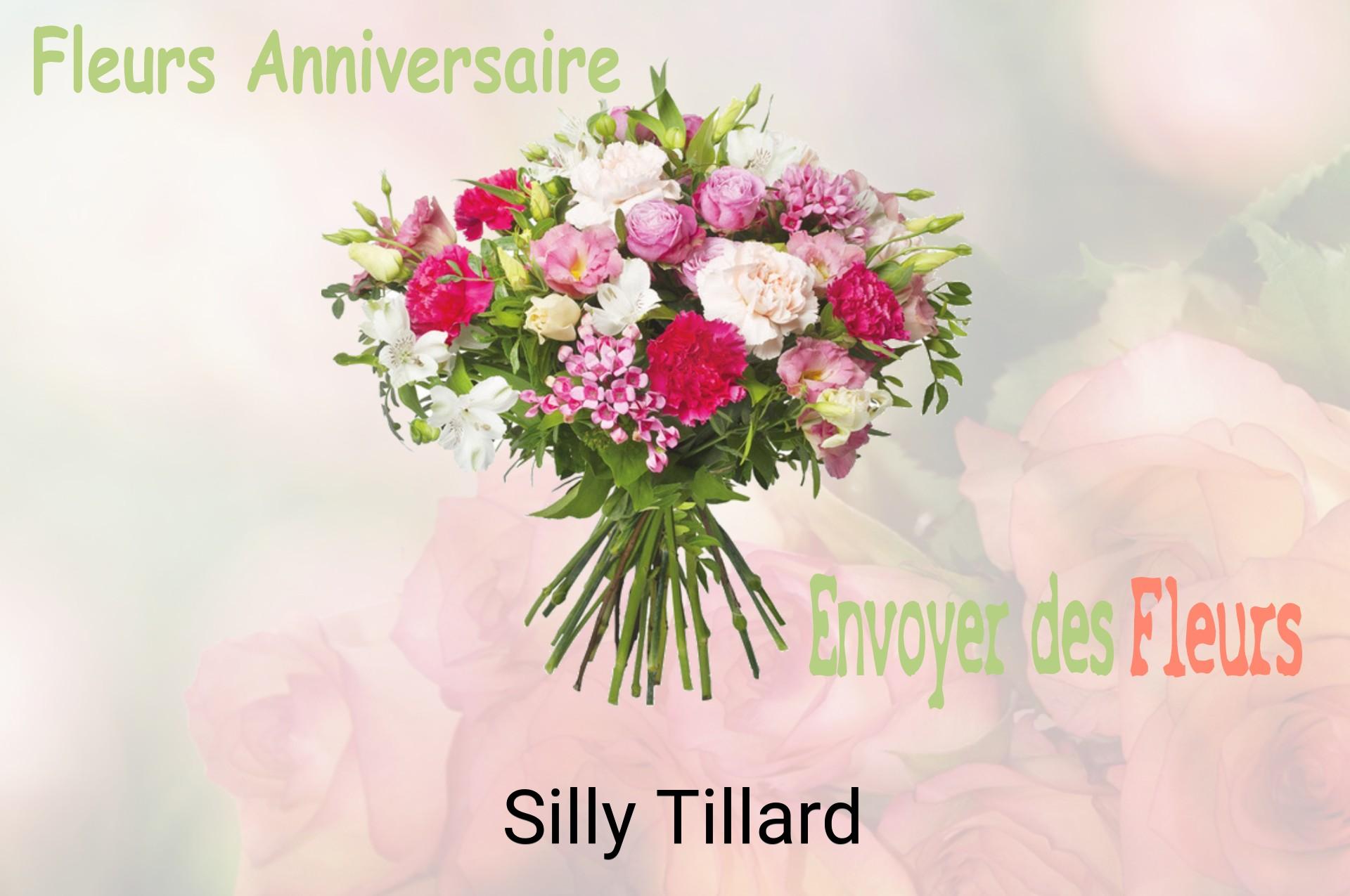 Bouquet de fleurs d’anniversaire livré à Silly-Tillard